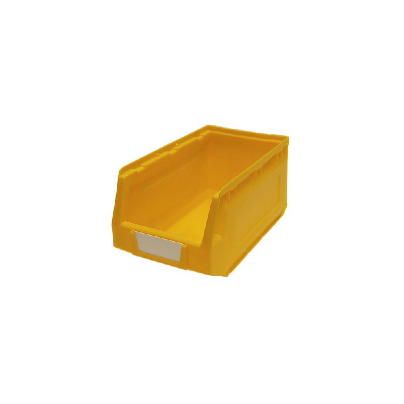 13031039 - Bac à Bec N°3 Jaune - Lot de 24 - Polyéthylène empilable, 145x240x125mm_0