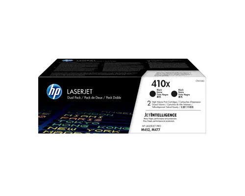 410X LaserJet, lot de 2 cartouches de toner grande capacité authentiques, noir_0