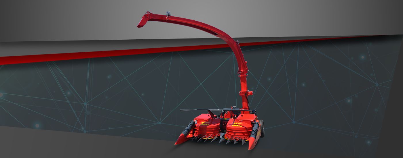 Bigdrum 2200 - Ensileuse tractée Fimaks - 3 rangées indépendantes - Hauteur 4200mm_0