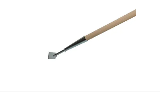 Binette à pousser 5 cm - Sarcloir plat en acier zingué BIO - Référence 533037_0