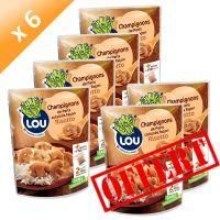 BISCUITS APERITIF - LOU - 4 SACHETS CHAMPIGNONS RISOTTO + 2 GRATUITS