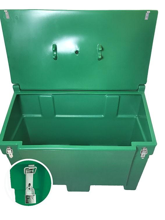 Coffres de jardin / bacs de stockage - 300 litres avec grenouillères - fabriqué en France - CFFJDNHDVT-PU04/F_0