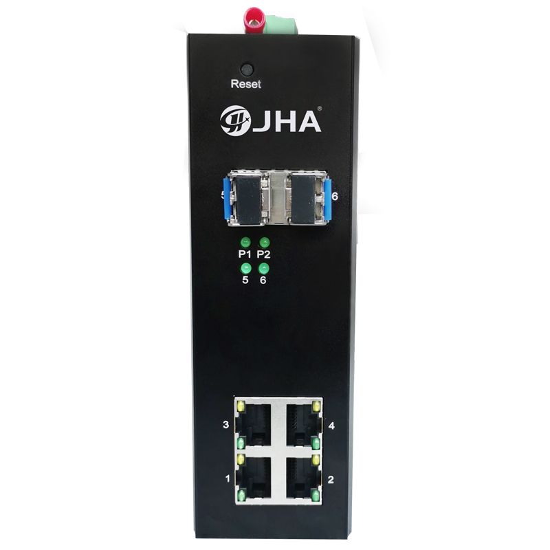 Commutateurs - switch - JHA - 4 10/100/1000TX et 2 slots SFP 1000X - JAI-MIGS24 - Ethernet industriel géré_0