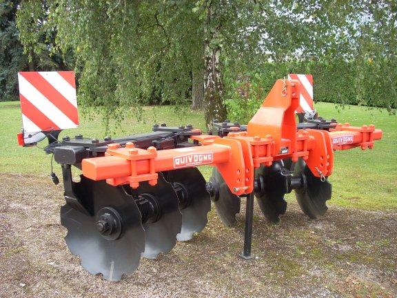 Déchaumeur à disque BPD-E 6 - Quivogne - Largeur de travail 1,60 à 2,00 m - 6 disques_0
