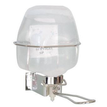 Distributeur de savon en inox - commande à coude - Avanteam - stérilisable en autoclave - capacité 1000mL_0