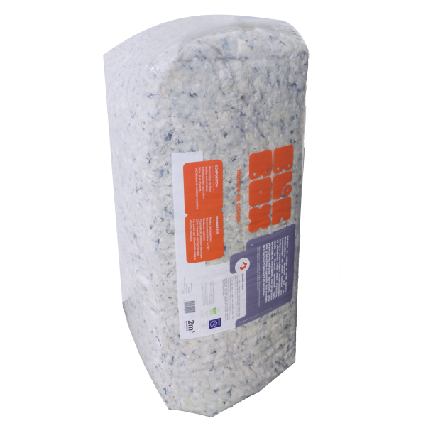 Fibre de calage éco-responsable, légère de 5 kg m3 idéale pour la protection optimale des produits - BlocBox - Réf 14OUATE0_0