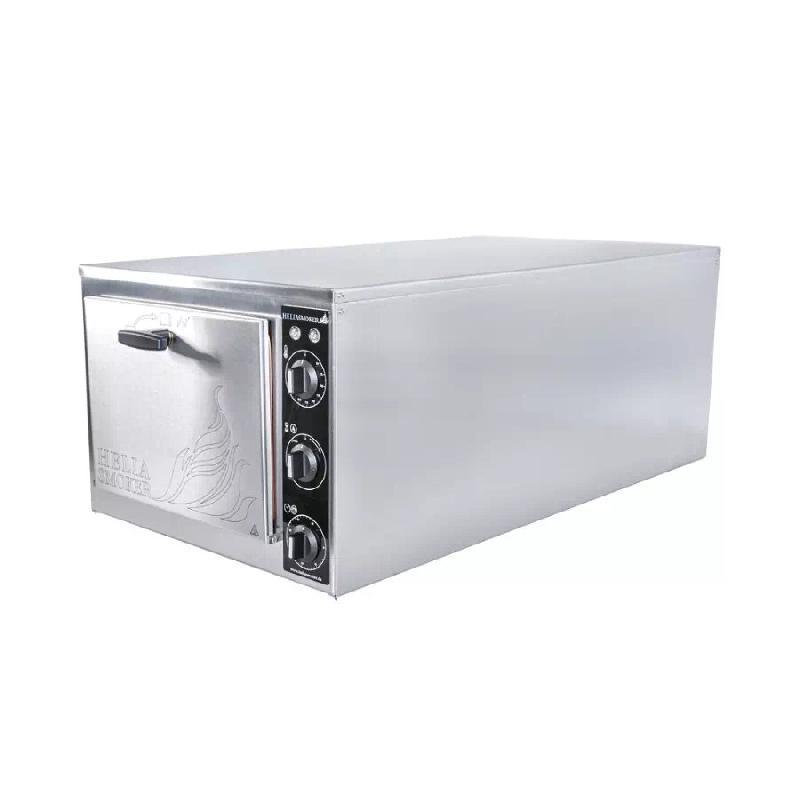 Four fumoir multifonction professionnel HELIA 48 - inox double paroi - cuisson et fumage polyvalents_0