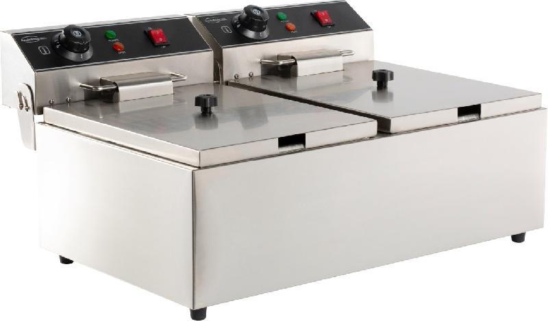 Friteuse électrique 2x6 l COMBISTEEL 7455.1008_0