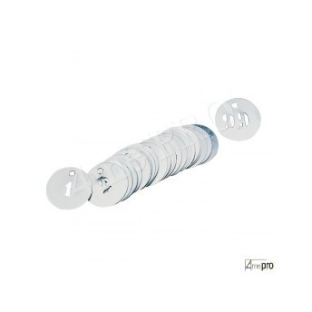 JETONS EN ALUMINIUM DE 1 À 99 - 4MEPRO