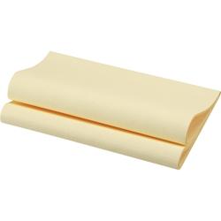 METRO PROFESSIONAL Serviettes Airlaid, 40 x 40 cm, 1/4 de pli, 4 plis, blanc champagne, 60 pièces - blanc textile 1946_0