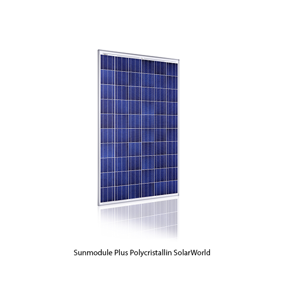 Panneau solaire photovoltaïque - Sunmodule Plus - Gamme SolarWorld Premium - 260 Wc polycristallin - Garantie 25 ans_0