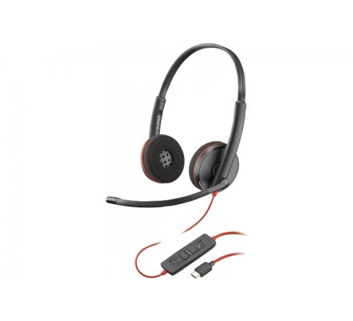 Plantronics blackwire c3220 casque usb-c - 2 écouteurs 463223_0