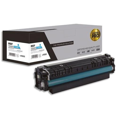 Cartouche d'encre compatible Laser Pro - Cyan HP CF411A, L1-HT410C-PRO_0