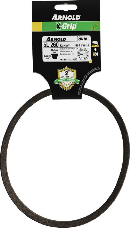 Courroie trapézoïdale X-Grip V - type 5L260_0