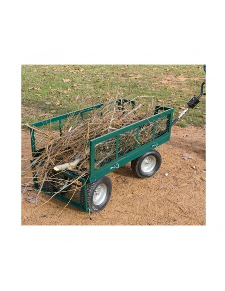 Chariot de jardin weekend kart - louis moulin - 100l basculant_0