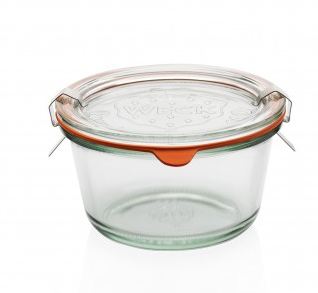 Bocaux en verre WECK gourmet 290 ml avec couvercle et joint Ø 100 (clips non inclus) - WN000011_0