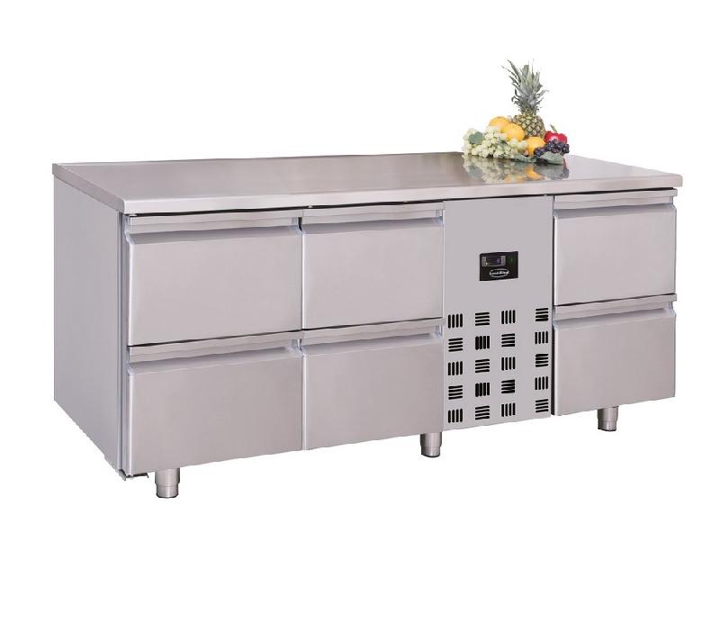 Table réfrigérée 6 tiroirs refrigeree monoblock - 7489.5380_0