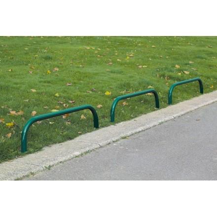 Arceau urbain de bordure peint - 3 longueurs disponibles - Fixation par scellement ou platine_0