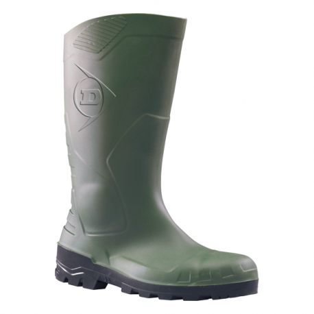 Bottes de sécurité PVC vert - DEVON SAFETY S5 - semelle nitrile - Dunlop | 9DESA_0