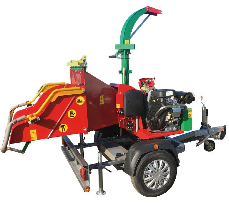 Broyeur de végétaux EVO 150 - compact et performant avec 2 rouleaux ameneurs et frein à inertie_0