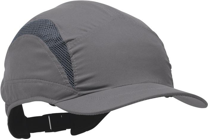 Casquette de protection First Base 3 Classic 52-65 cm gris 100 % polyester EN812:A1 3M_0