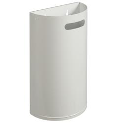 Rossignol - Corbeille décrochable murale 40L ARKEA - blanc - blanc métal 58459_0