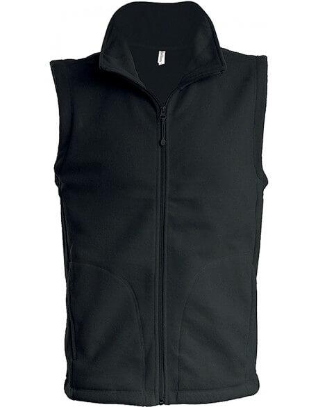 Gilet micropolaire sans manche basic homme 300gr - Micropolaire anti-boulochage - Large choix de coloris - por0003_0