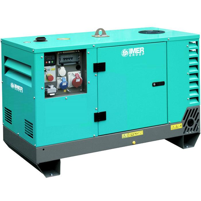 Groupe électrogène monophasé insonorisé diesel 7 kva 1500 tr/min worms - 11580104_0