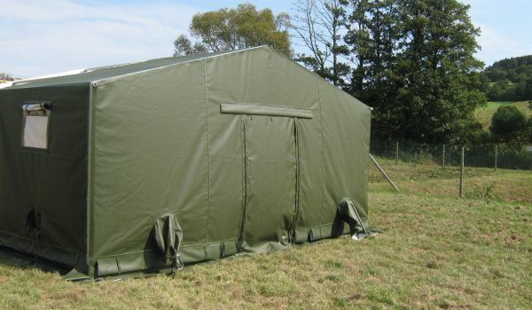 Base vie - tente militaire - largeur de 5.50m à 10,00 m - HTS tentiQ Government Authority_0