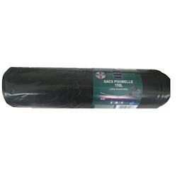 METRO PROFESSIONAL Sac poubelle liens incorporés 110 L x 30 - 819203_0
