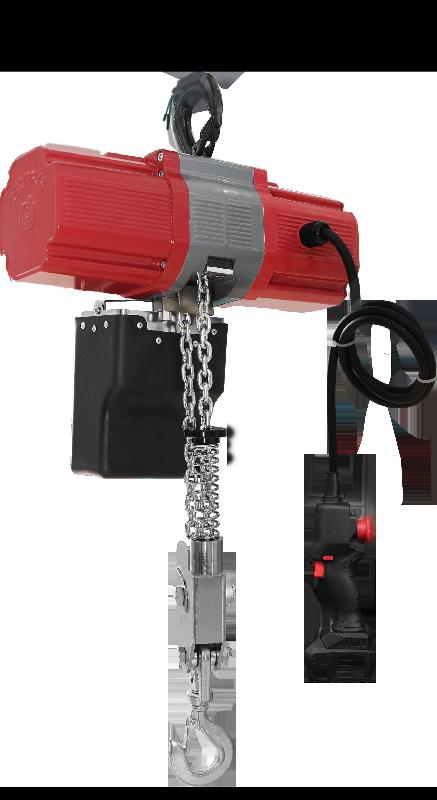 Palan à chaîne électrique sur batterie 990 kg 6 m 850 W - Livré avec batterie 4 Ah - Cycle de travail élevé MW Tools KT1006B_0