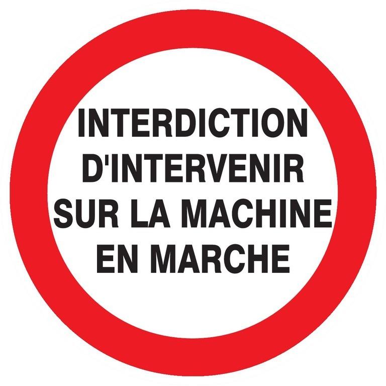Panneaux adhésifs ronds 180 mm interdictions obligations - ADPNR-TL03/IEMM_0