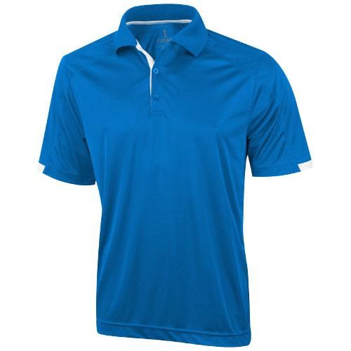 Polo Cool Fit manches courtes pour homme Kiso 39084441 - Protection UV UPF 15-39 - 100% micro polyester respirant_0