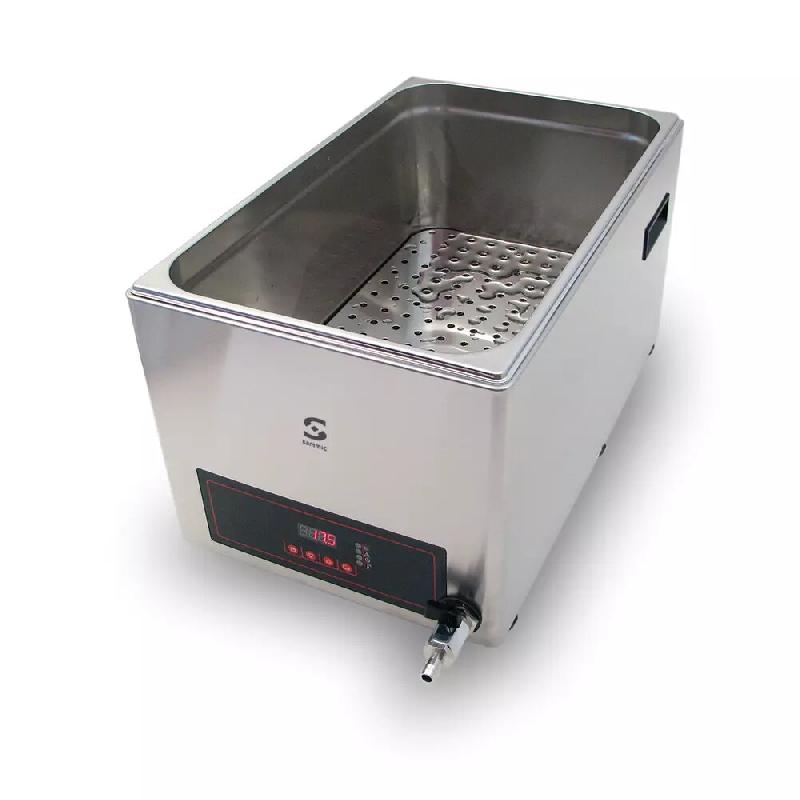 Sammic SVC-28 Cuiseur sous-vide 28 L acier inoxydable, 1500 W, PID, précision 0,2°C, uniformité 0,1°C, 230V, robinet - multicolore inox 8435561005980_0