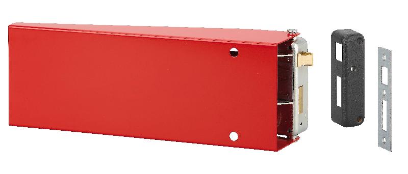 Serrure à plastron boîtier CP droite - pour portes de secours, compatible bois ou tôle - THIRARD_0