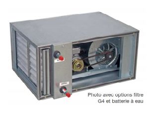 Alvipack - Caisson de ventilation PiAIR2 avec isolation double paroi 25mm - faible hauteur_0