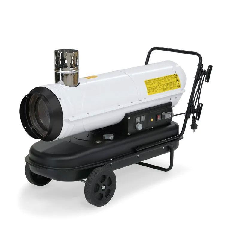 Canon à air chaud mobile au fioul sur chariot - IDE 30 - TROTEC - Alimentation continue avec pompe à injection Danfoss - Réf. 1430000220_0