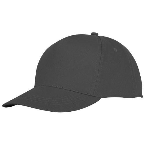 Casquette 5 panneaux Hades 38673890 - 100% coton twill - fermeture velcro et œillets brodés_0