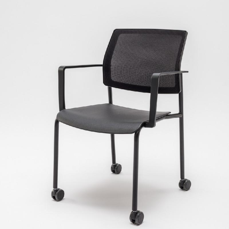 Chaise à roulettes avec accoudoirs GAYA_0