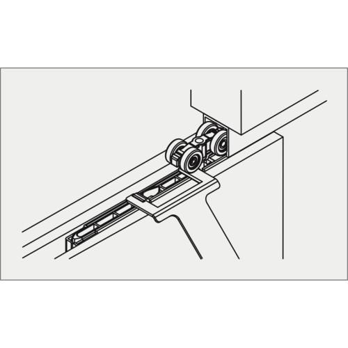 CLÉ DE DÉMONTAGE DU CHARIOT - PORTE COULISSANTE - HMT POCKET HAWA