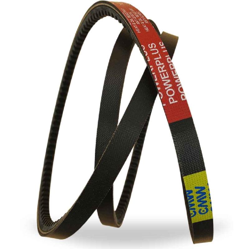 CMW - courroie trapézoïdale étroite crantée Powerplus XPZ (9.7mm x 8mm) - section XPZ1700PPC - longueur primitive LP=1700 mm - résistance aux huiles et températures extrêmes_0