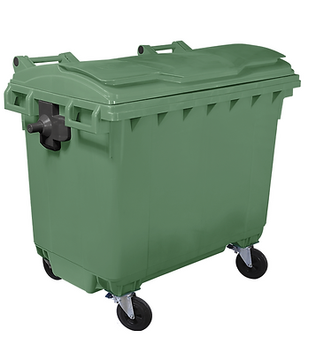 Conteneur roulant 4 roues en plastique disponibles en 660/ 770/ 1100 litres_0