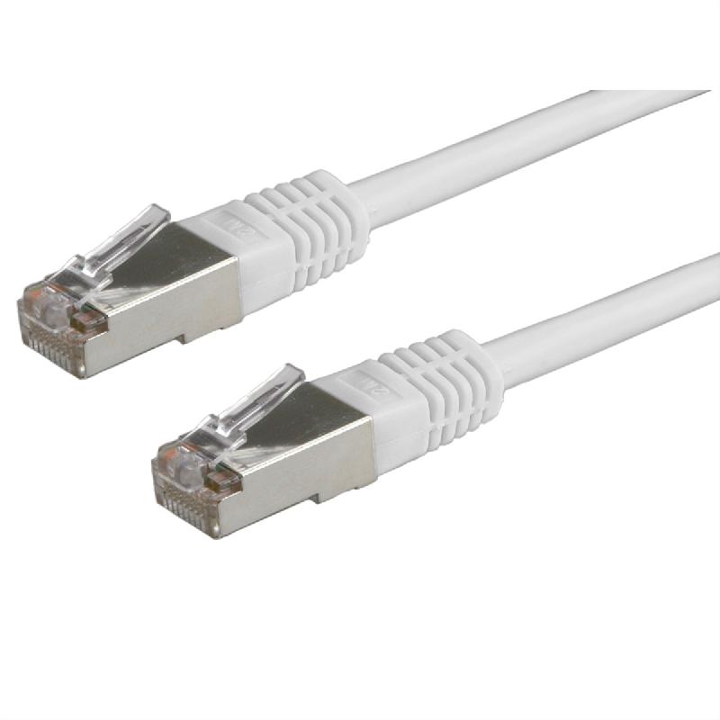 Cordon ROLINE Cat.5e (Classe D) FTP, gris, 2 m_0