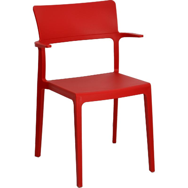Fauteuil PLUS en polypropylène - Extérieur - Contemporain - Monobloc renforcé_0