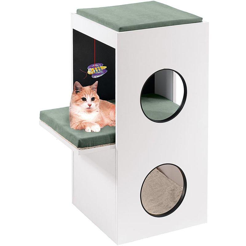Blanco Meuble En Bois Pour Chats Avec Maisonnettes Et Bois A Griffer Variante Blanco Mesures 40 X 55 X H 80 Cm Ferplast Comparer Les Prix De Blanco Meuble Blanco Meuble En Bois Pour Chats Avec Maisonnettes Et Bois A Griffer Variante Blanco Mesures 40 X 55 X H 80 Cm Ferplast Comparer Les Prix De Blanco Meuble