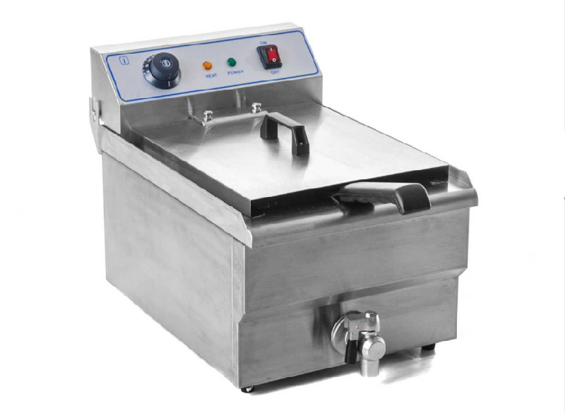 Friteuse 10 litres  avec vanne de vidange_0