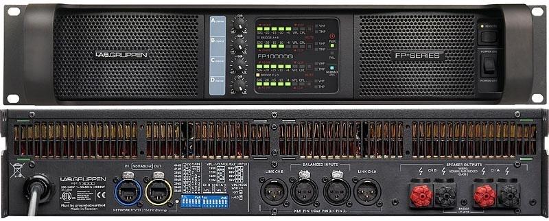 Amplificateur acoustique Lab Gruppen FP 10000 Q - 4 canaux - 1300W à 2500W - ACS_0