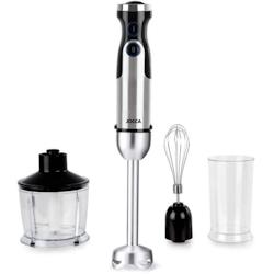 Mixeur Electrique  plongeant -   - Avec accessoires - 1200 W - Noir et gris usage non-intensif JOCCA - 8435253574985_0
