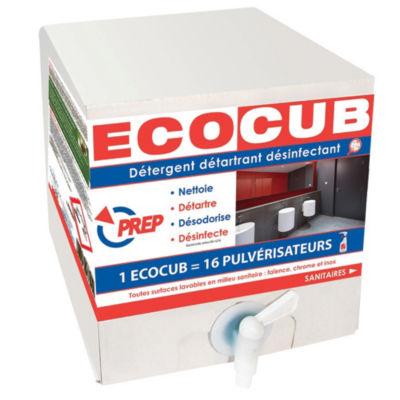 Nettoyant désinfectant sanitaires détartrant Prep Ecocub 10 L_0