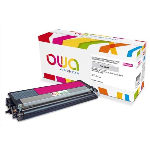 Owa toner compatibilité brother magenta tn-321m k15780ow_0